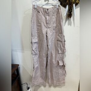 Women's Casual Tan Cargo Pants